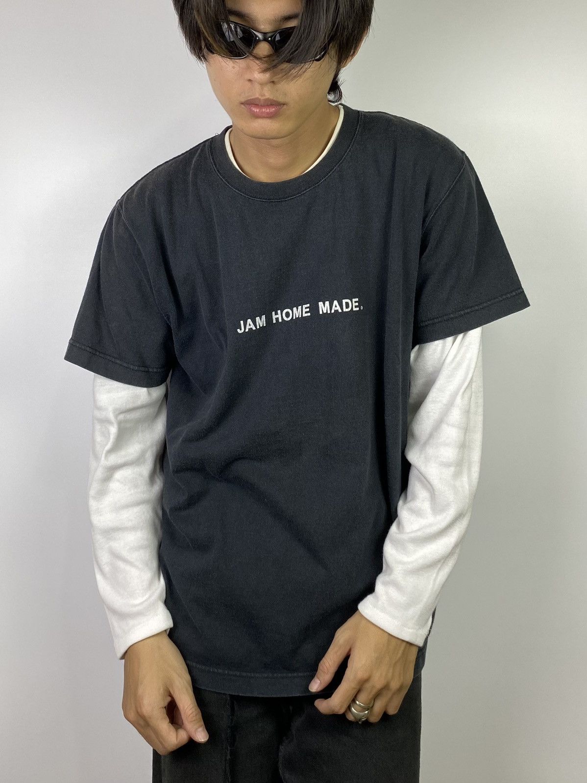 Designer × Jam Home Made × Japanese Brand japanese brand jam home made tshirt black Size US L / EU 52-54 / 3 - 9 Thumbnail
