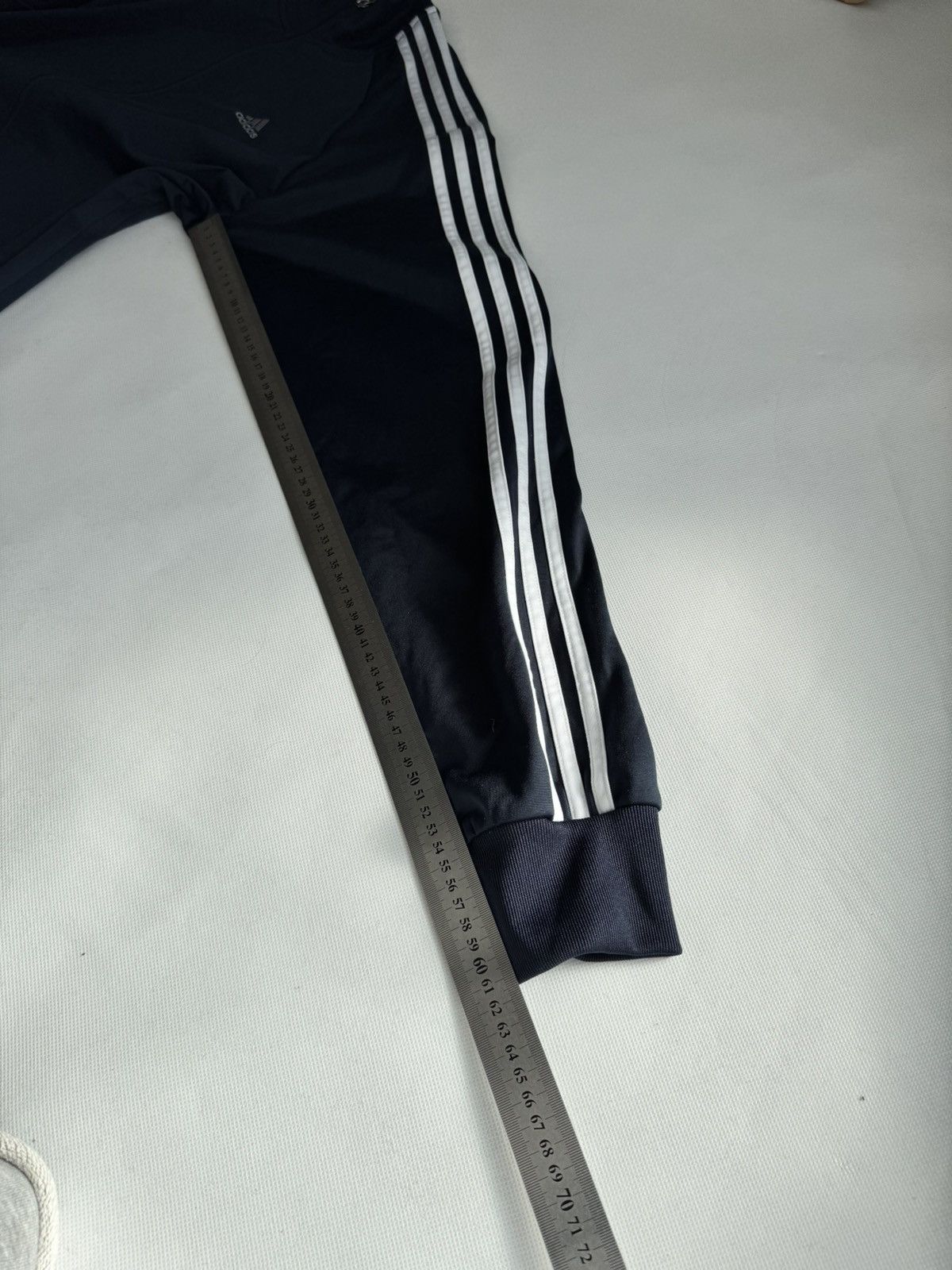 Adidas Vintage Crazy Adidas Navy Track Jacket Y2K Zip Up Hoodie Size US L / EU 52-54 / 3 - 16 Thumbnail
