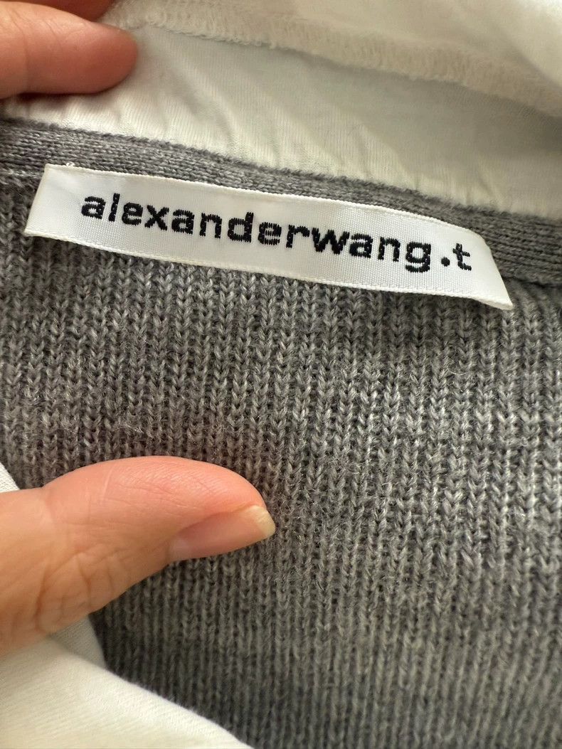 Alexander Wang Alexander Wang Wool Hoodie Sweater- Size M / US 6-8 / IT 42-44 - 1 Thumbnail