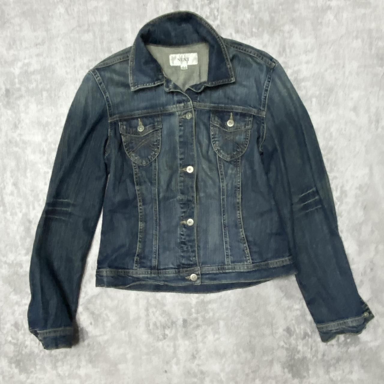 Other Navy denim jacket with button closure, pockets Size M / US 6-8 / IT 42-44 - 1 Thumbnail