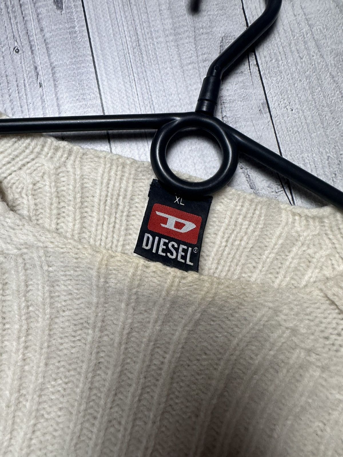 Diesel × Vintage Vintage Diesel sweater logo Y2K avant-garde size M/L Size US M / EU 48-50 / 2 - 3 Thumbnail