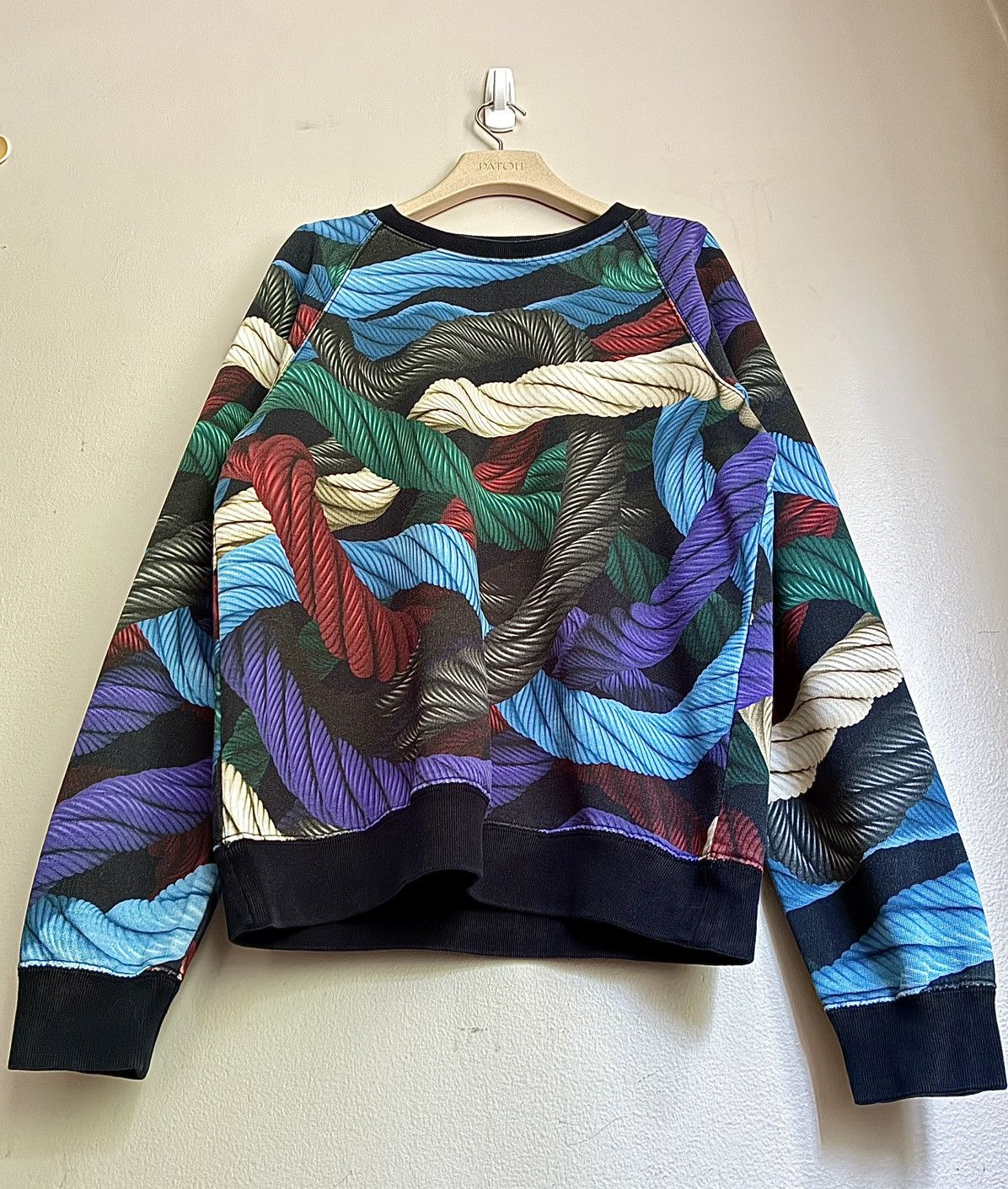 Christopher Kane Christopher Kane Trompe-l'œil Magnified Yarn Print Sweater Size US M / EU 48-50 / 2 - 6 Thumbnail