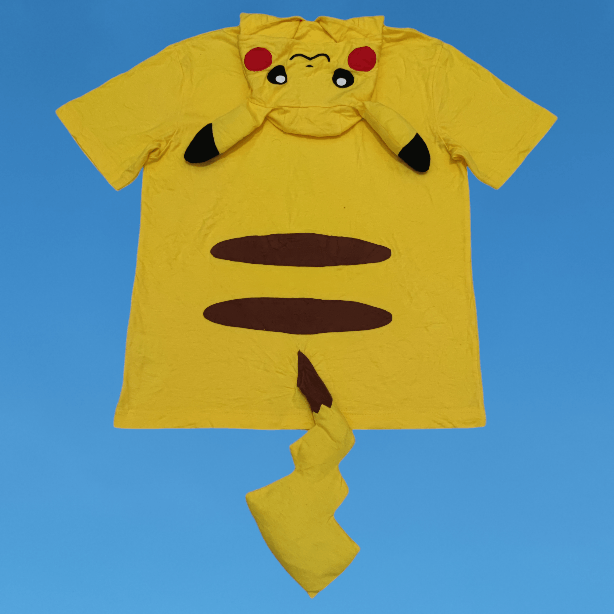 Anime × Nintendo × Pokemon Vintage Y2K Pokemon Character Design Pikachu Hoodie T Shirt Size US M / EU 48-50 / 2 - 2 Thumbnail