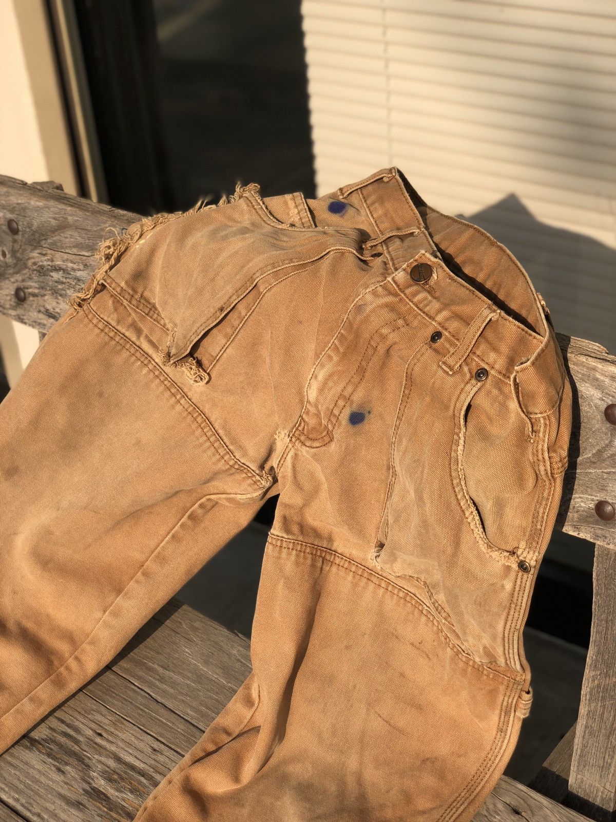 Dickies × Vintage Dickies double Knee 🦉 Size US 32 / EU 48 - 3 Thumbnail