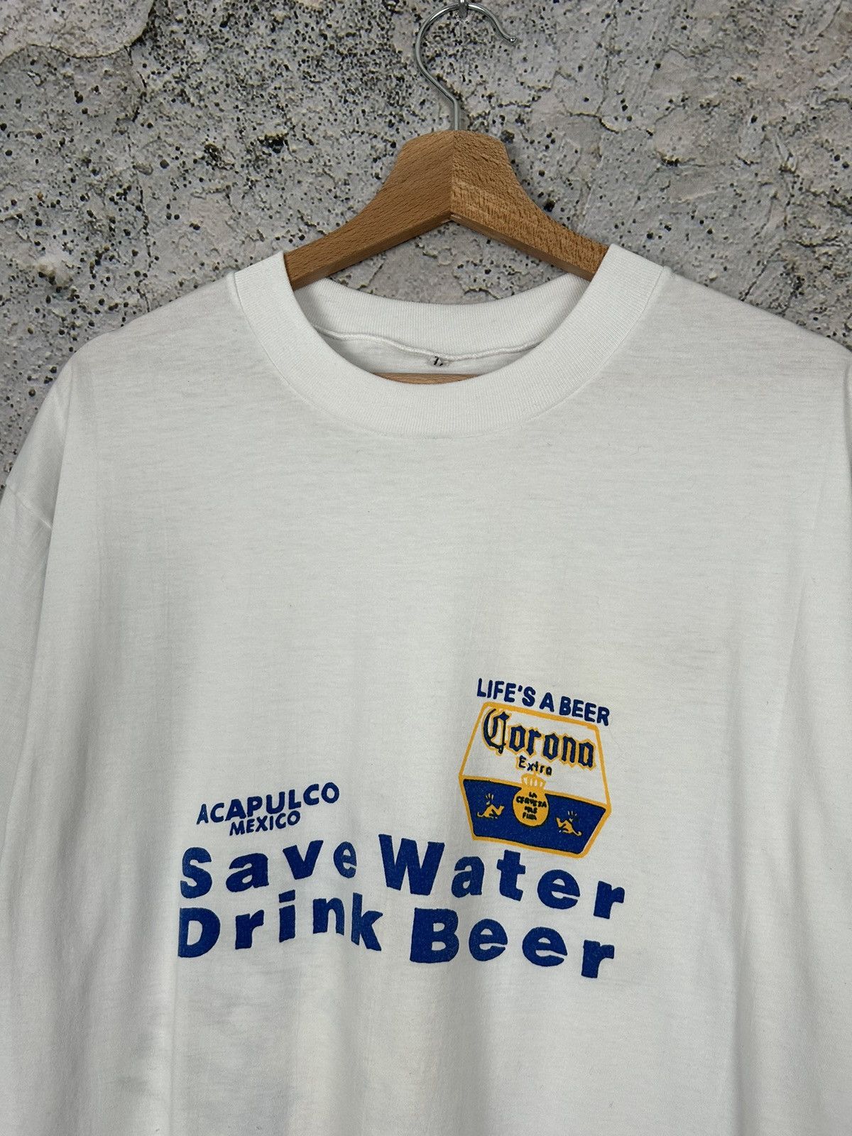 Vintage Vintage Corona Beer 90s Promo Graphic Tee Rare Size US XL / EU 56 / 4 - 4 Thumbnail