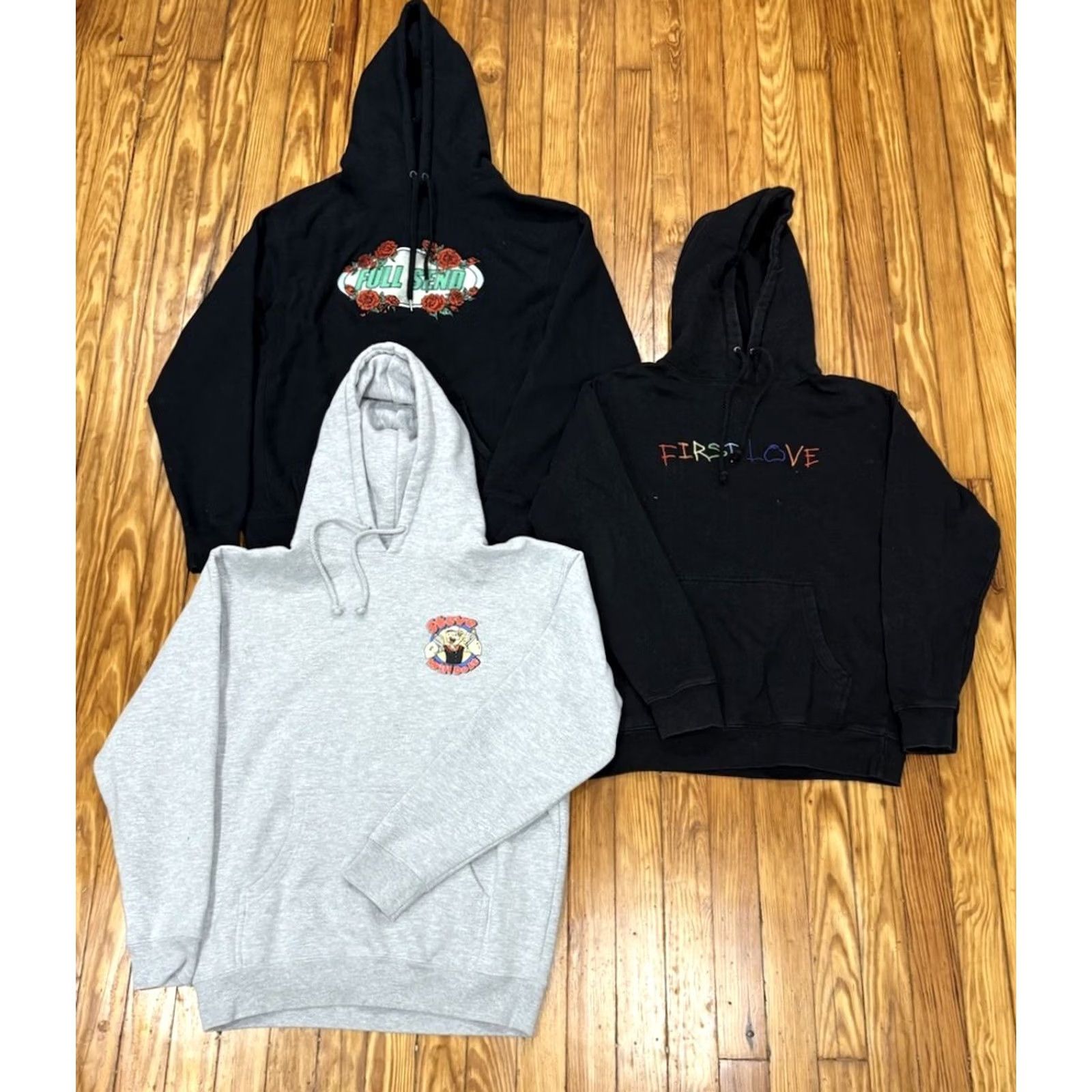 Vintage Full Send Hoodie Sweatshirt Lot Of 3 Small Medium Stevewilldoit Nelk Boys Mens Size US S / EU 44-46 / 1 - 2 Thumbnail