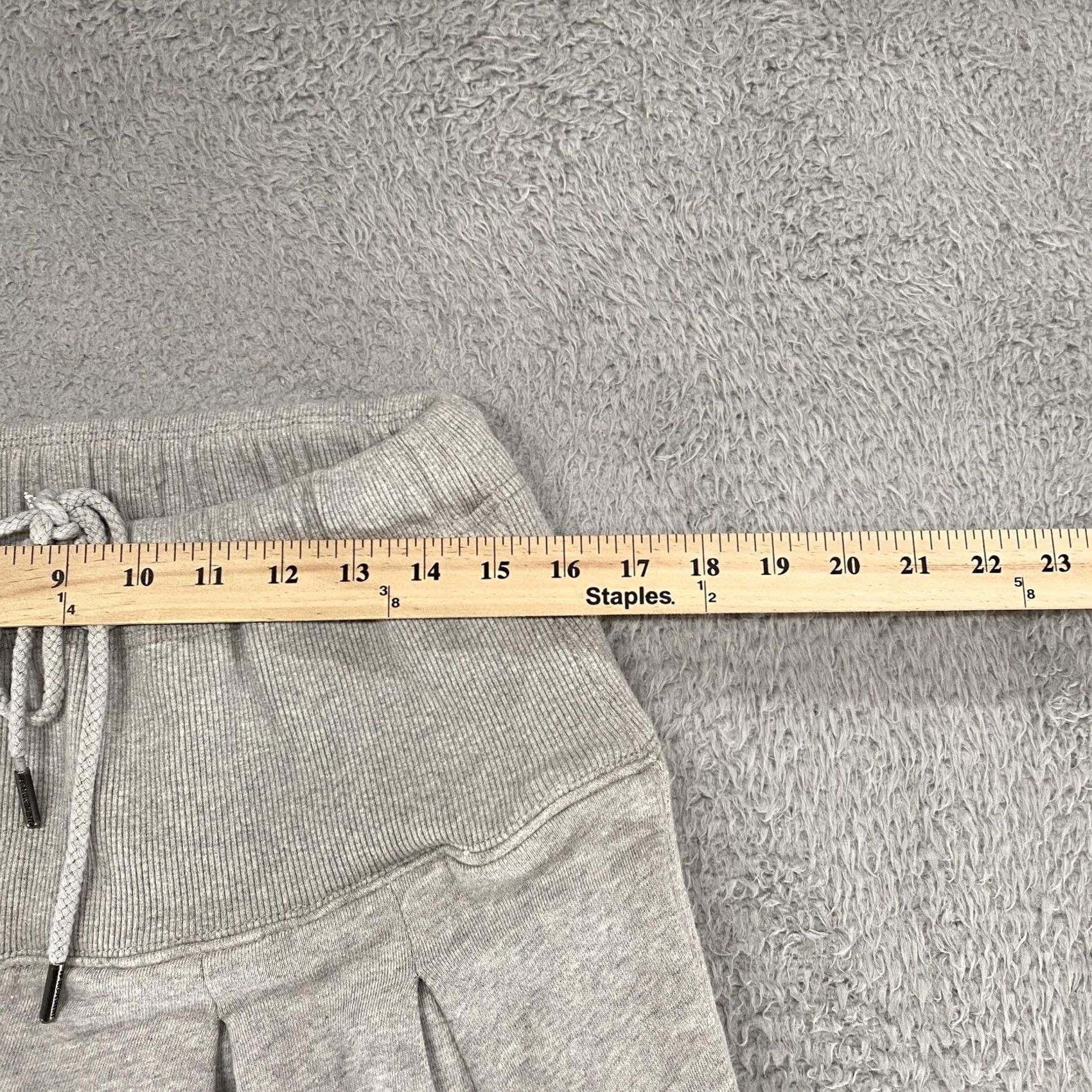 Free People FP Movement Siren Sweatpants Womens M Gray Wide-Leg Pleated Size 32" / US 10 / IT 46 - 4 Thumbnail