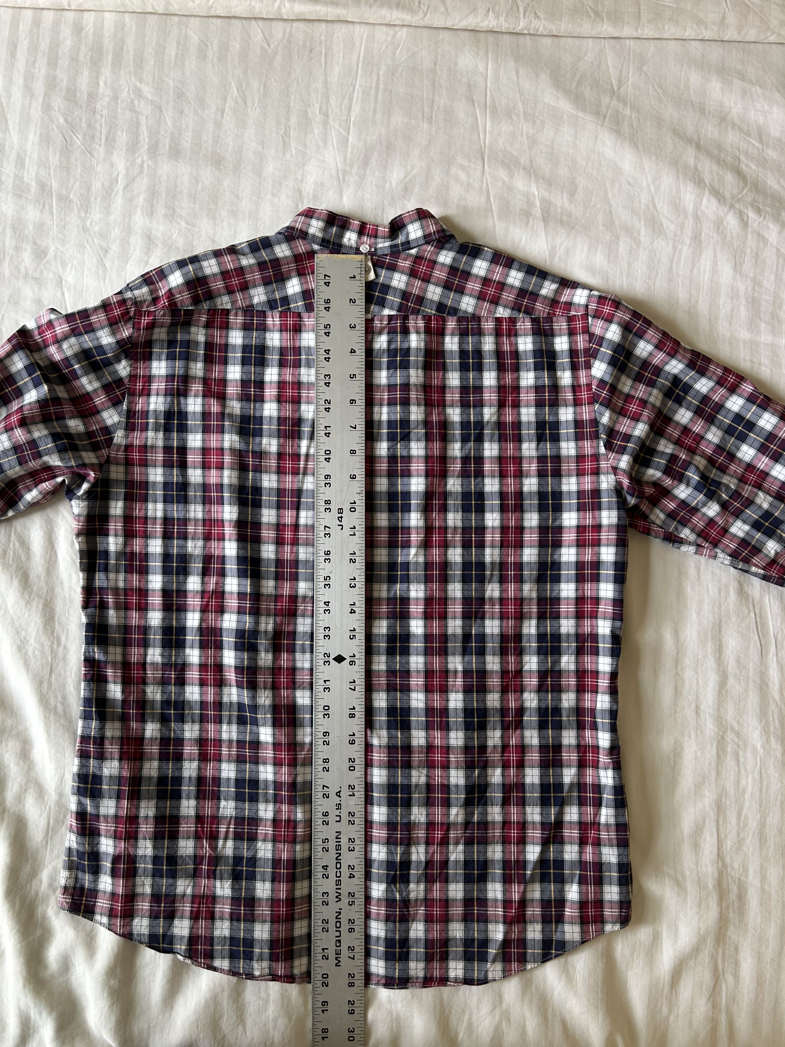 Visvim visvim plaid check button up shirt sz L Size US L / EU 52-54 / 3 - 3 Thumbnail