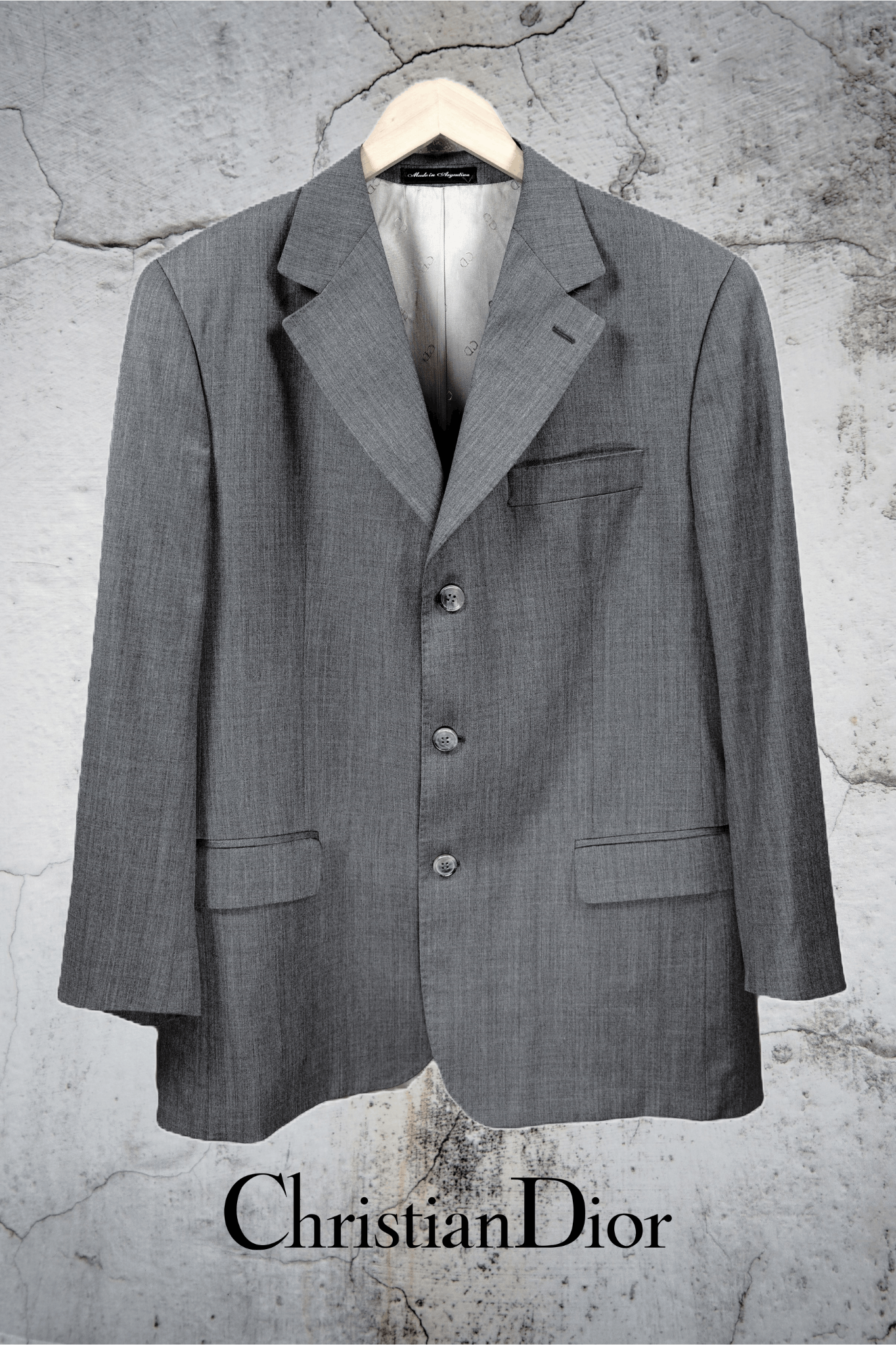 Christian Dior Monsieur Classic Blazer Christian Dior x Vintage x Luxury Size 50R - 1 Thumbnail