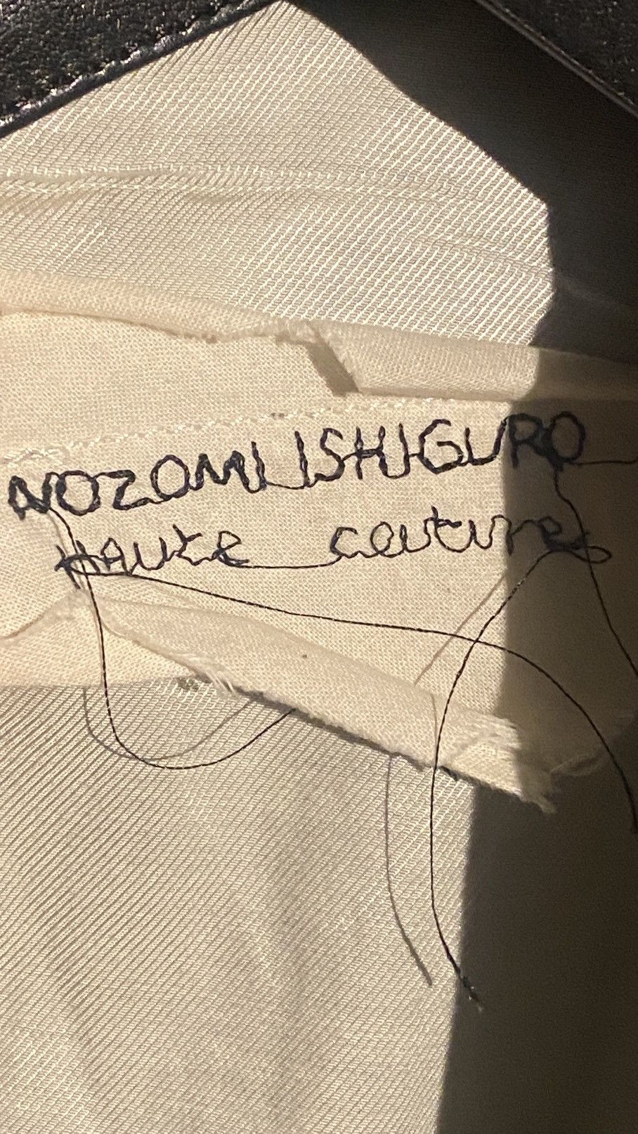 Japanese Brand Nozomi Ishiguro Haute Couture High Neck Jacket Size US XS / EU 42 / 0 - 7 Thumbnail