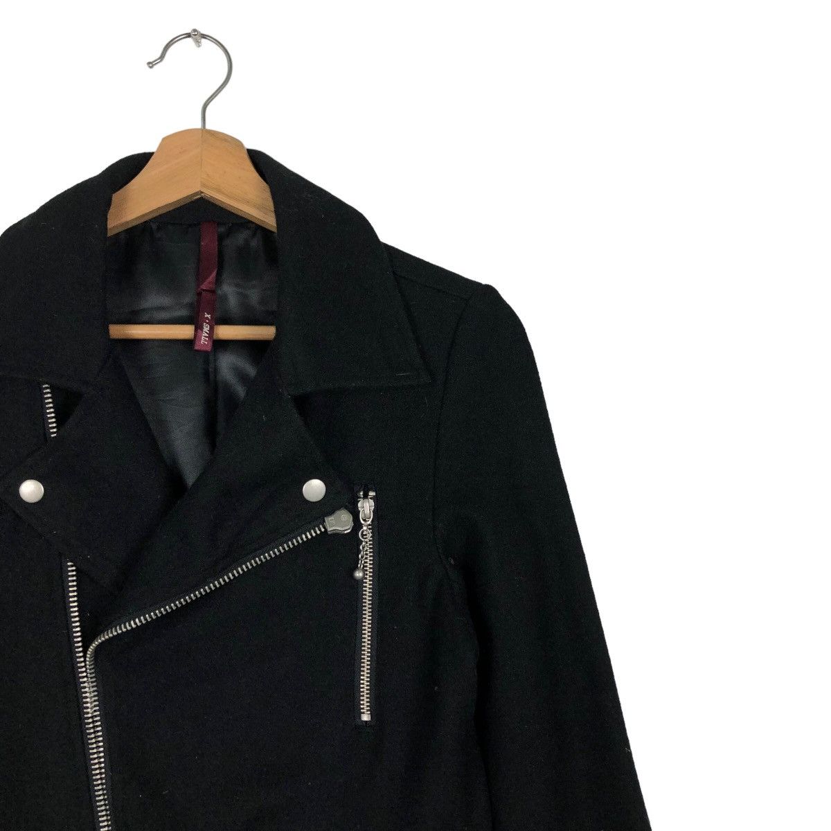 Hysteric Glamour 🔥Cafe Racer Biker Double Breast Jacket Japan Made Size US XS / EU 42 / 0 - 6 Thumbnail