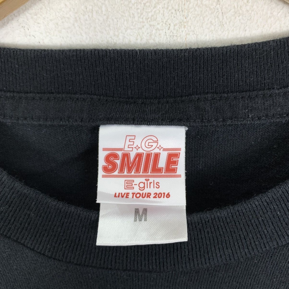 Japanese Brand E-GIRLS EG Smile Live Tour Japanese Band Short Sleeve Tshirt Size US M / EU 48-50 / 2 - 7 Thumbnail