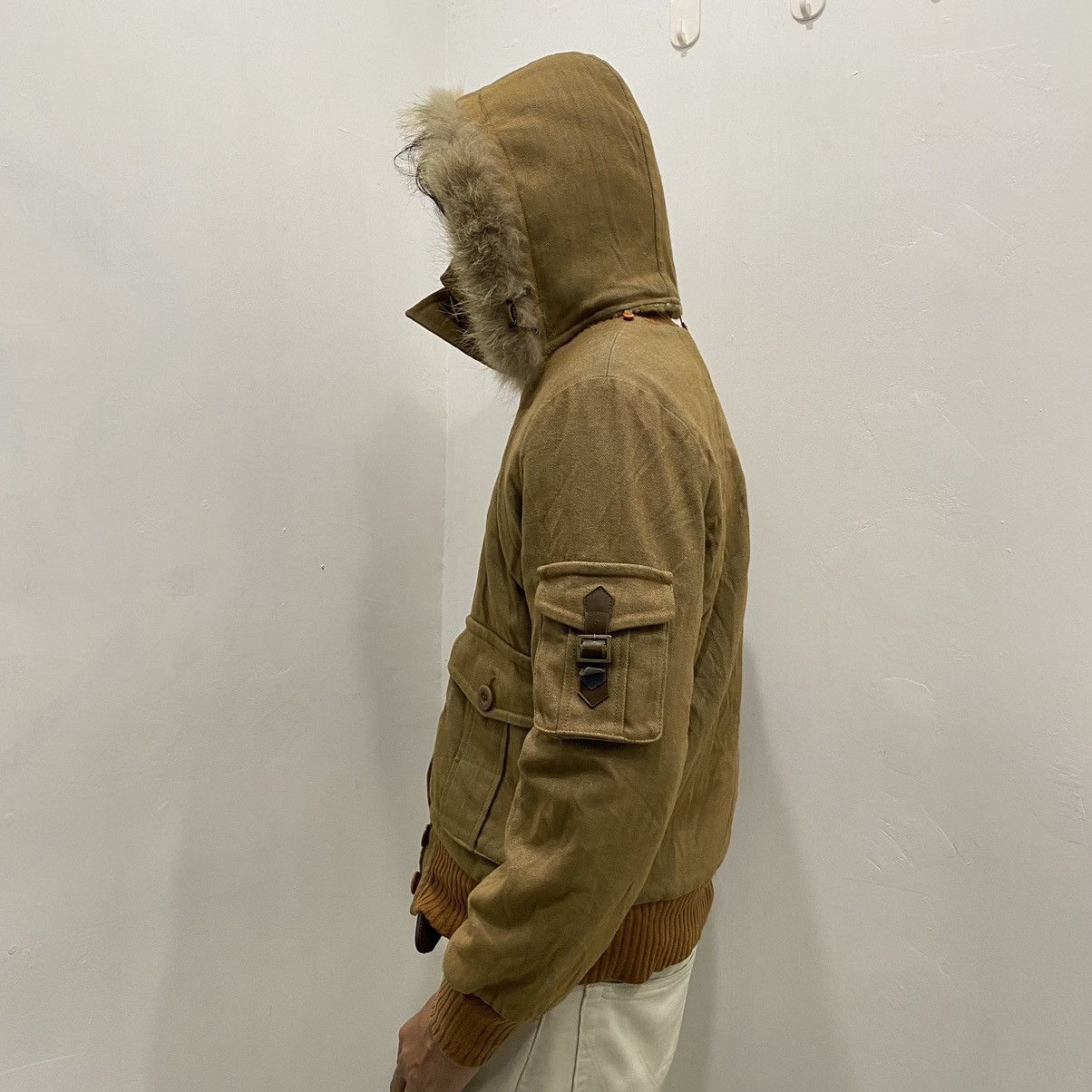 If Six Was Nine × Japanese Brand × Le Grande Bleu (L.G.B.) Vintage Egoist Fur Hooded Parka Jacket Size US M / EU 48-50 / 2 - 15 Thumbnail