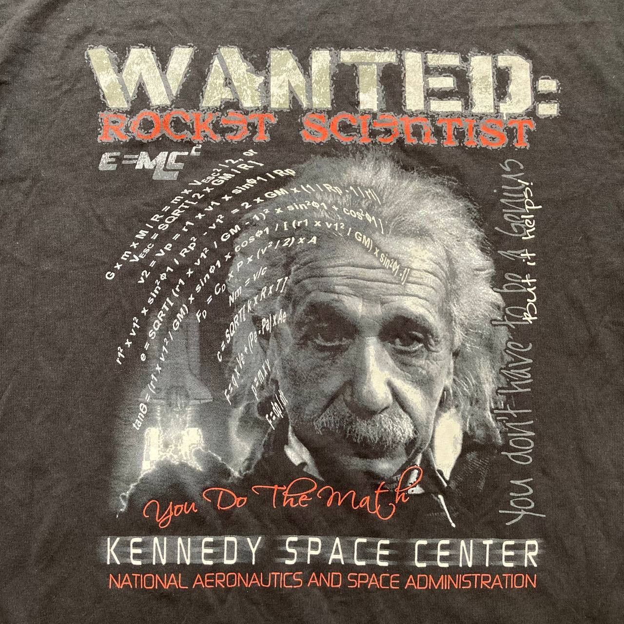 Arts & Science Vintage Albert Einstein Scientist Kennedy Space Center Tee Size US M / EU 48-50 / 2 - 2 Thumbnail