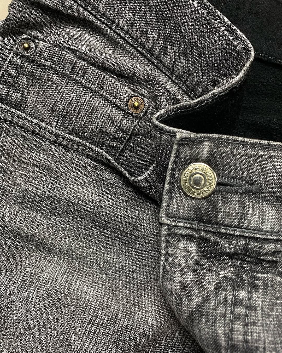 Edwin Edwin Grey washed Regular fit Jeans Size US 38 / EU 54 - 8 Thumbnail