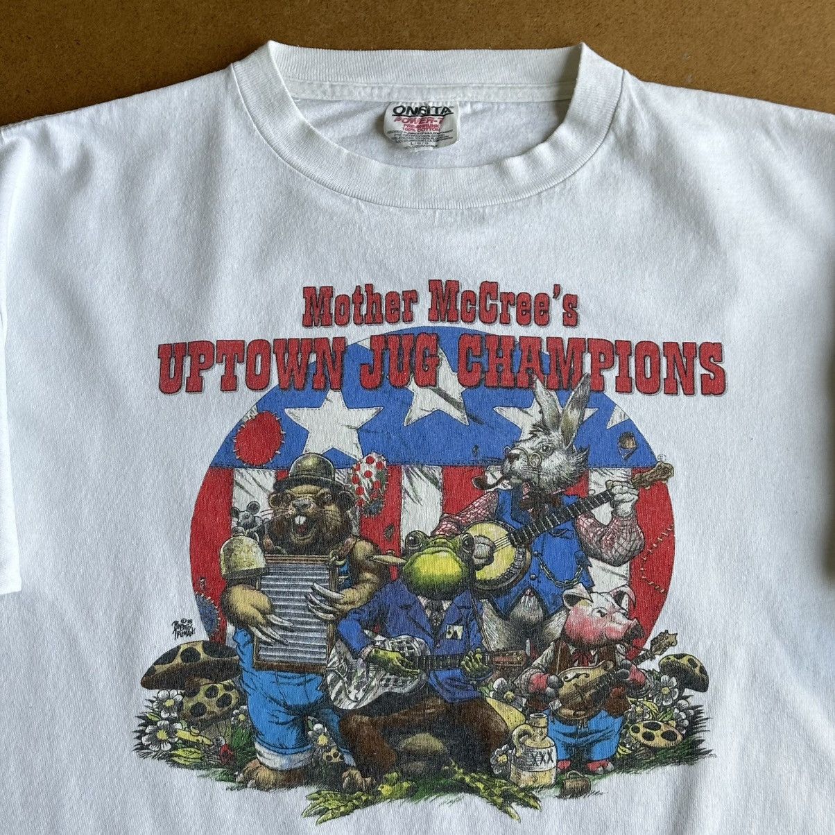 Grateful Dead Vintage Mother McCrees Uptown Jug Champion Grateful Dead Tee Size US L / EU 52-54 / 3 - 2 Thumbnail