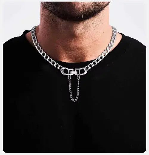 Jewelry Manami x Akira Simple Cuban Chain Necklace with Tassel, Size ONE SIZE - 2 Thumbnail