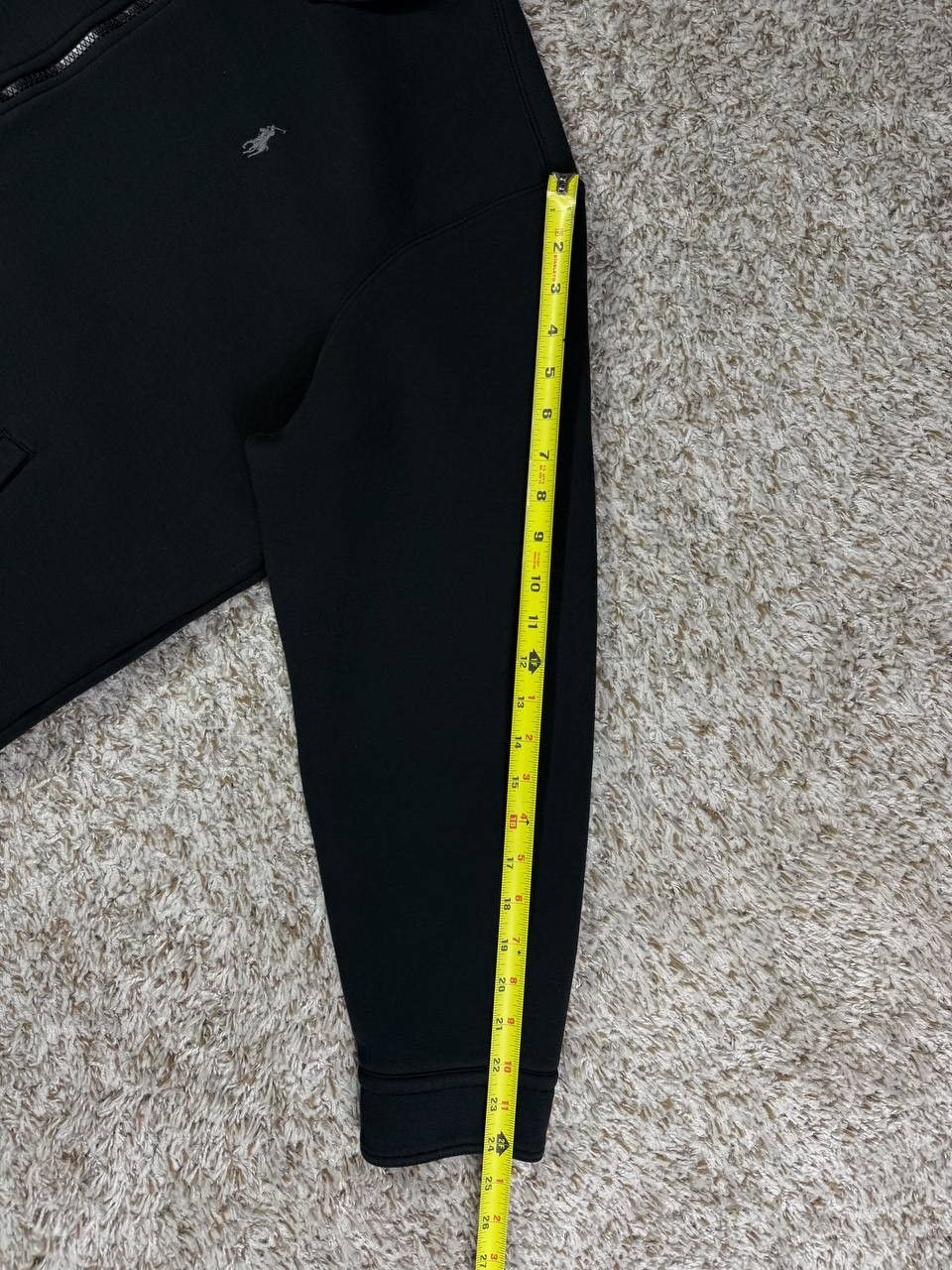 Polo Ralph Lauren Polo Ralph Lauren Double-Knit Black Shirt Jacket Size US XL / EU 56 / 4 - 7 Thumbnail