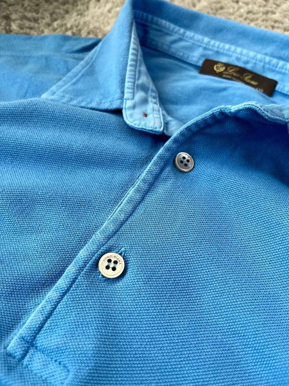 Loro Piana Loro Piana Polo T-Shirt Streetwear Luxury Rare Rich Size US XL / EU 56 / 4 - 7 Thumbnail