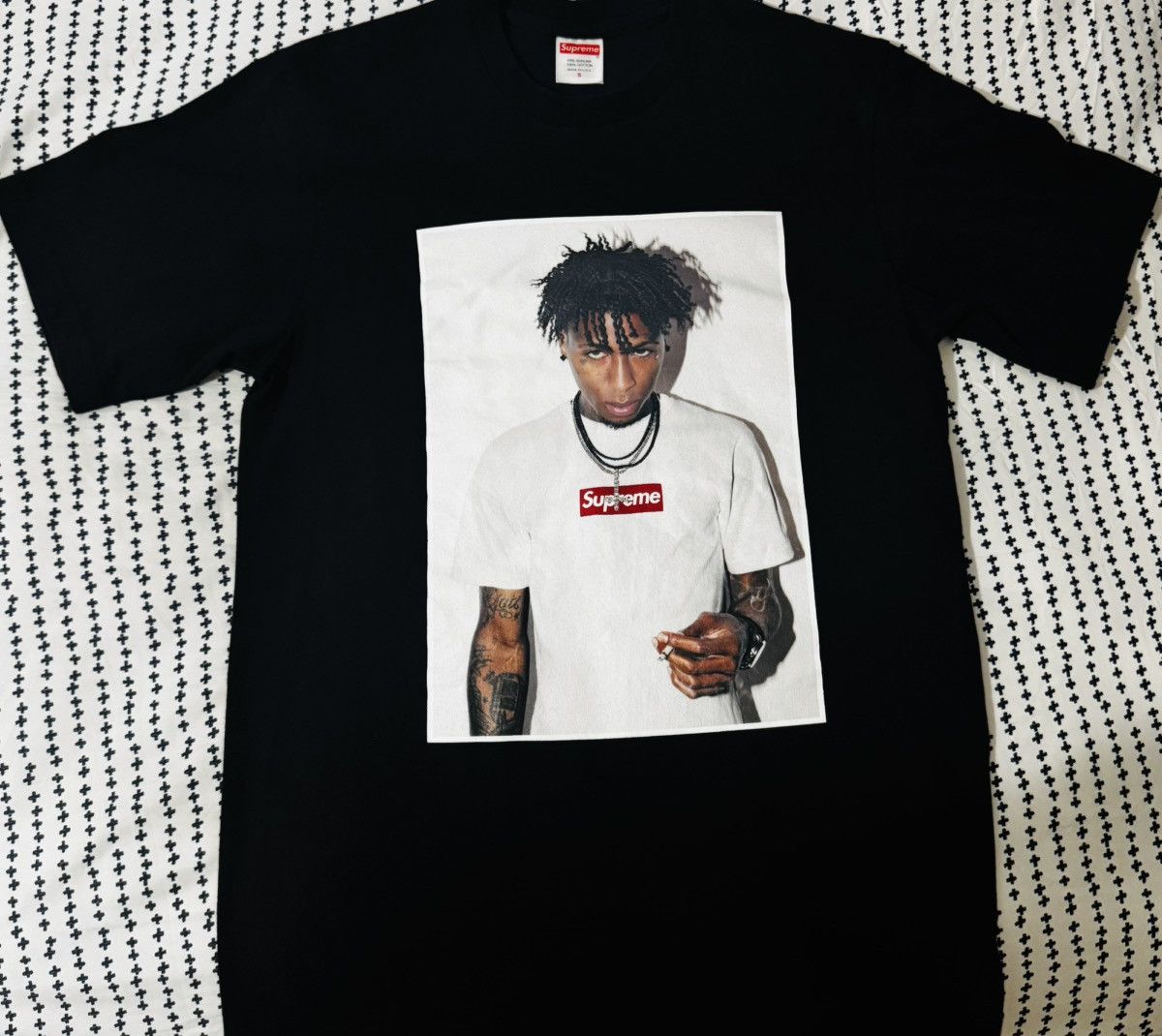 Supreme nba youngboy supreme black tee | Grailed
