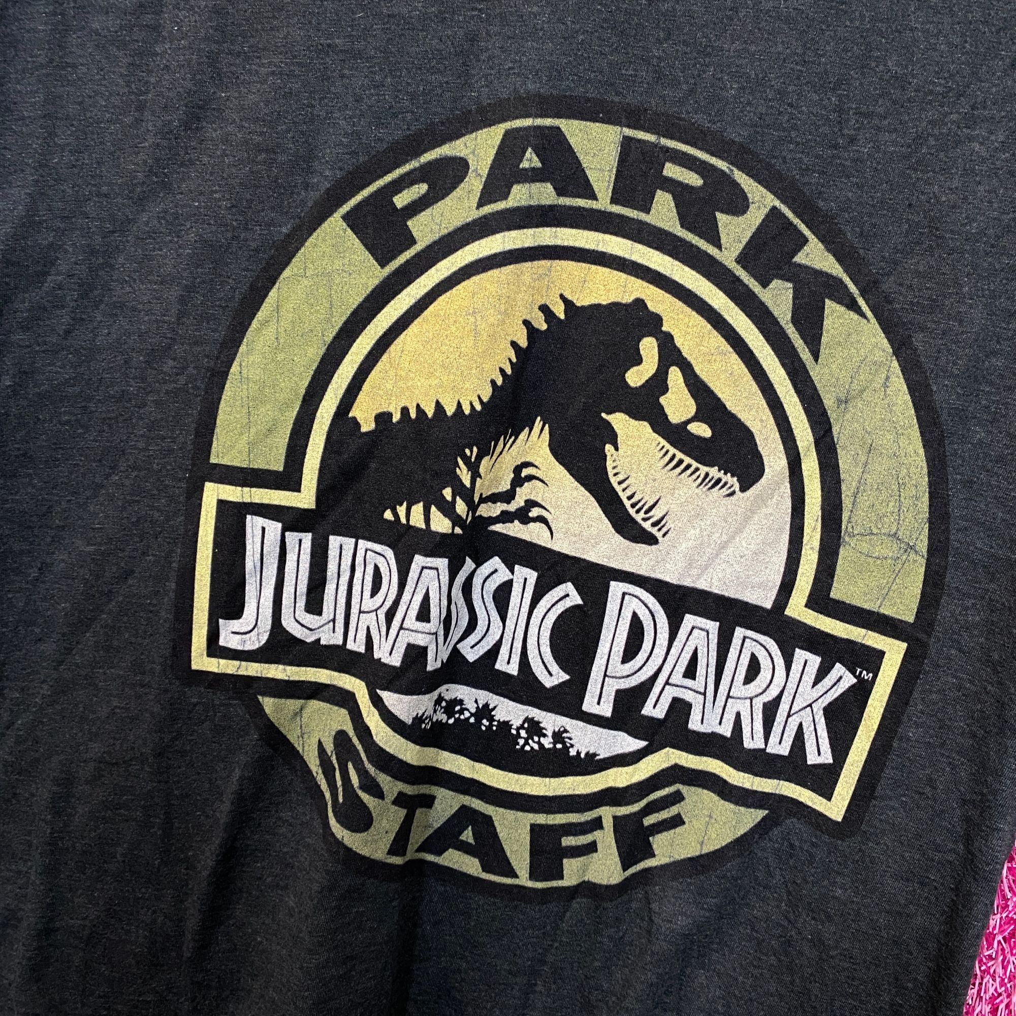 Other Jurassic Park Staff Movie Promo grey womans Tshirt size Medi Size M / US 6-8 / IT 42-44 - 4 Thumbnail