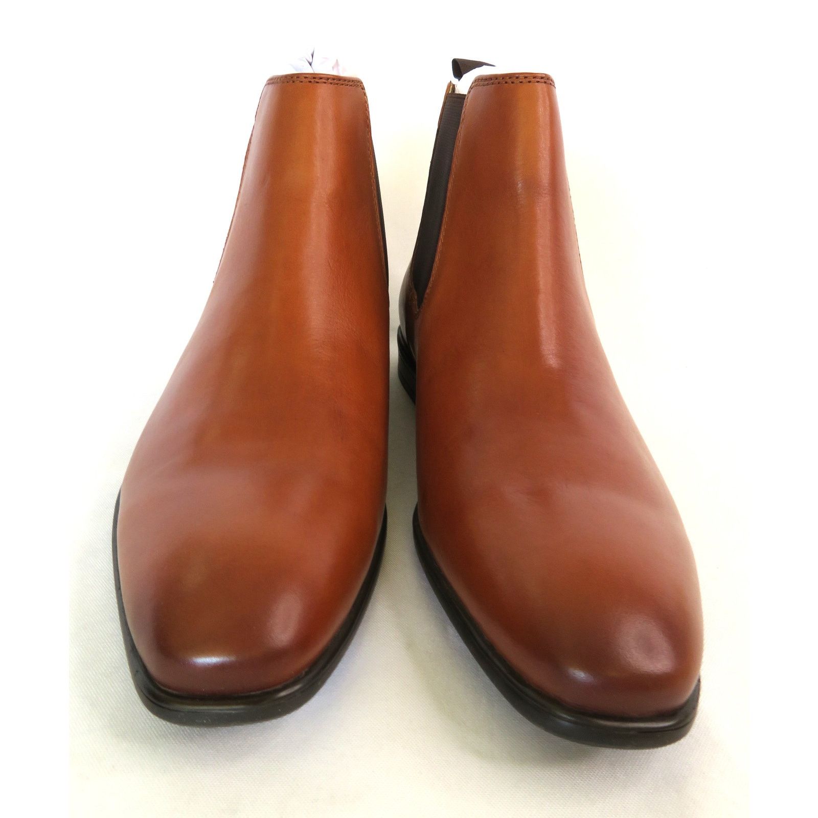 SKECHERS New SKECHERS Men Sz 9 Brown Leather Chelsea Ankle Boots Size US 9 / EU 42 - 2 Thumbnail