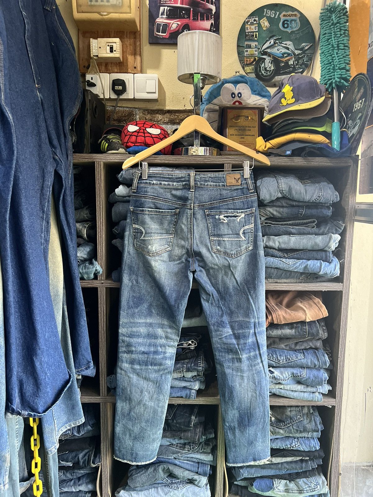 American Eagle Outfitters 🔥American Eagle Outfitters Distressed Denim Size 28" / US 6 / IT 42 - 3 Thumbnail