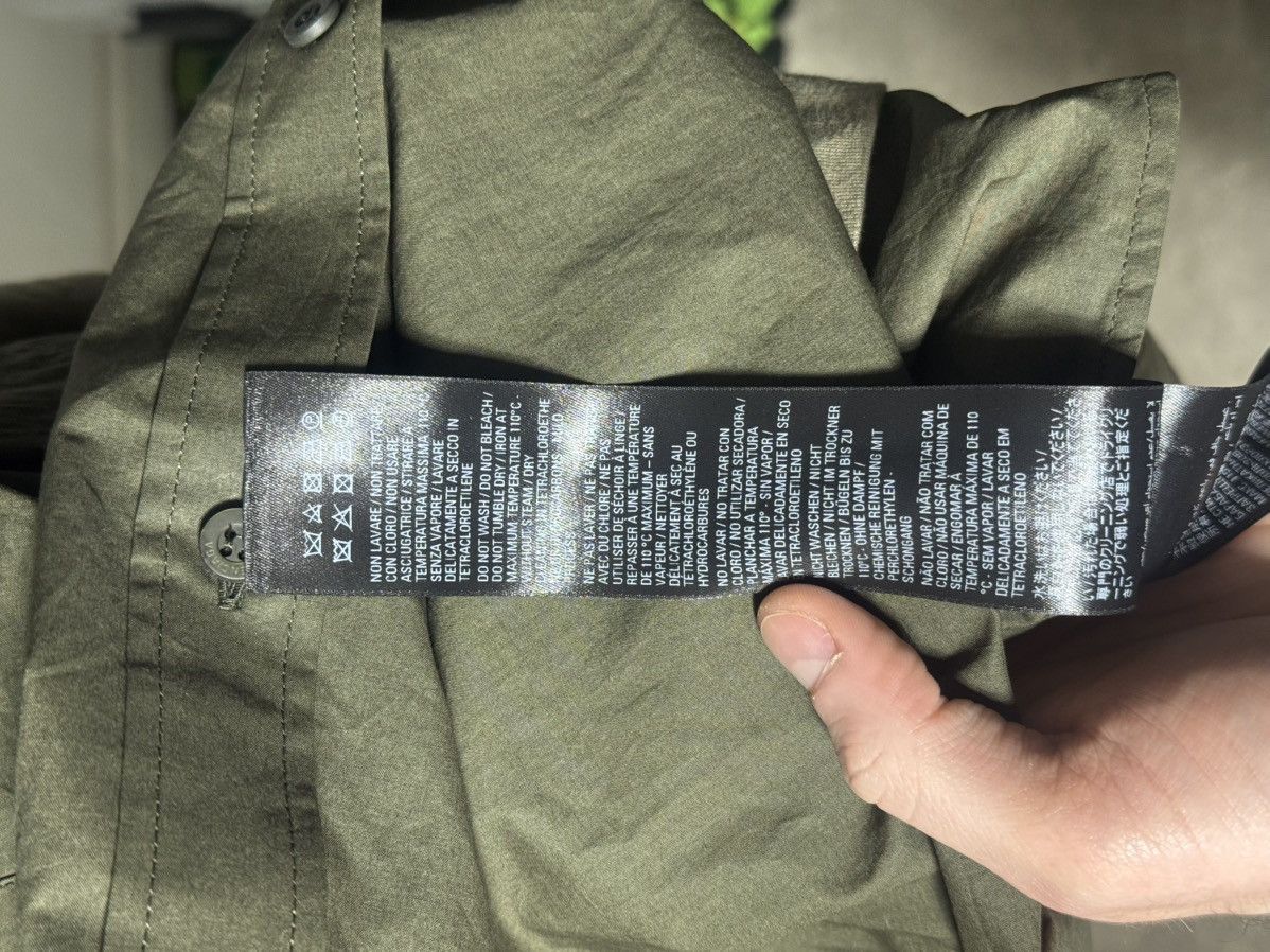 Balenciaga Balenciaga Oversized Button Up Shirt - Olive Size US XL / EU 56 / 4 - 7 Thumbnail