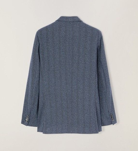 Loro Piana o1w1db10824 Torino Cashmere Jacket in Blue Size US M / EU 48-50 / 2 - 2 Thumbnail