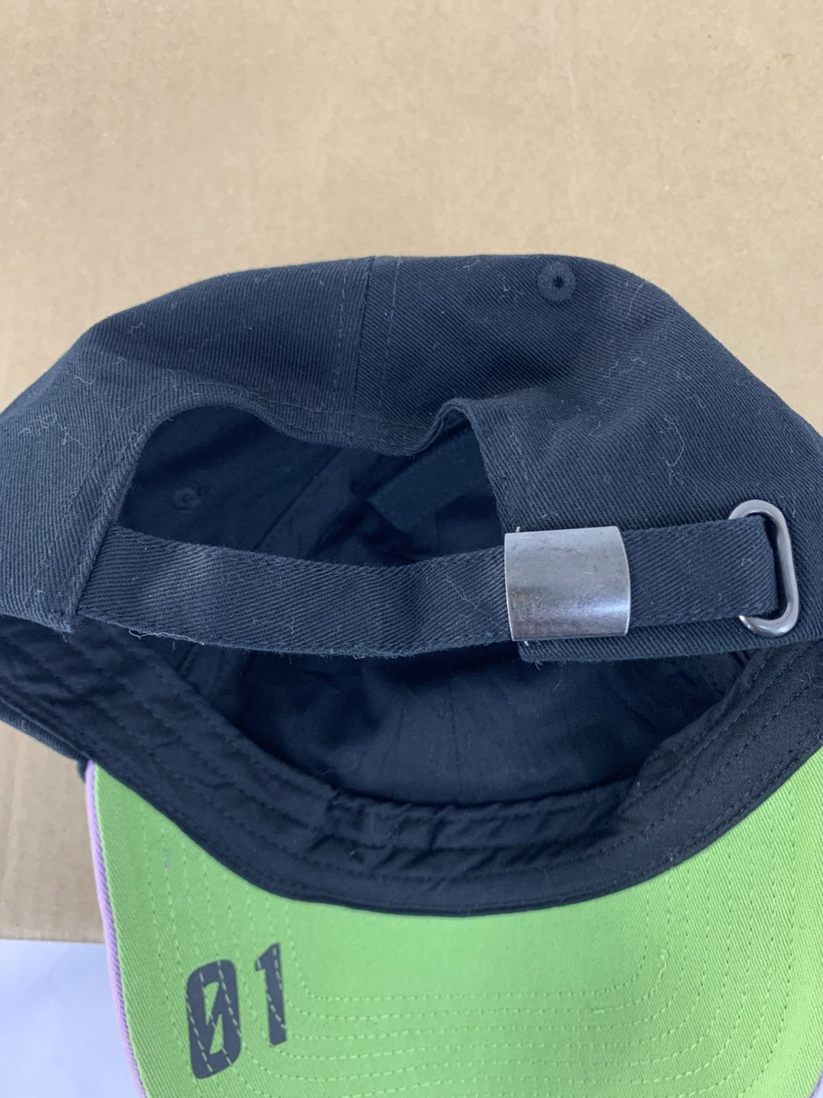Anime 90s Japanese Anime Evangelion Khara 6 Panel Round Cap Size ONE SIZE - 4 Thumbnail