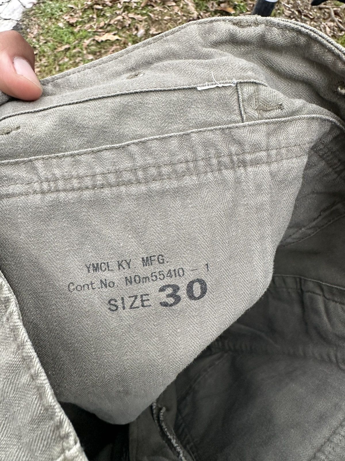 Vintage 🪖Vintage YMCL KY MFG Military Baggy Cargo Pants Size US 29 - 9 Thumbnail