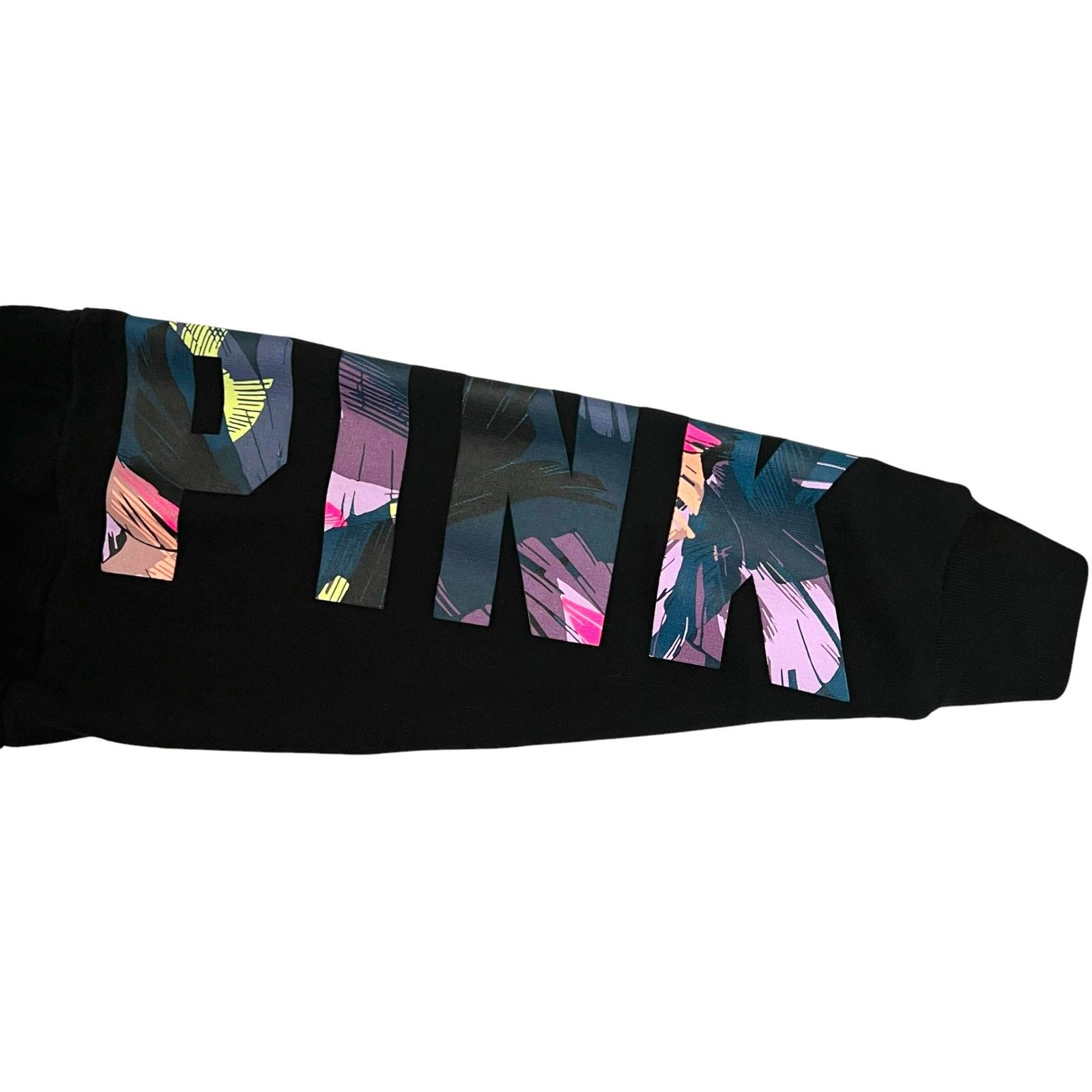 Pink Victoria’s Secret PINK Black Pullover Sweatshirt - Size M Size M / US 6-8 / IT 42-44 - 12 Thumbnail