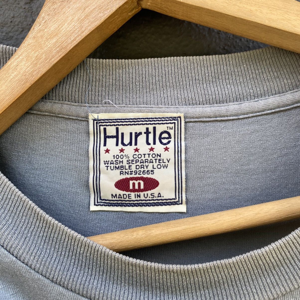 Vintage Thrashed Faded Vintage 90s Hurtle Snowboard ERD GRUNGE TEE Size US L / EU 52-54 / 3 - 4 Thumbnail