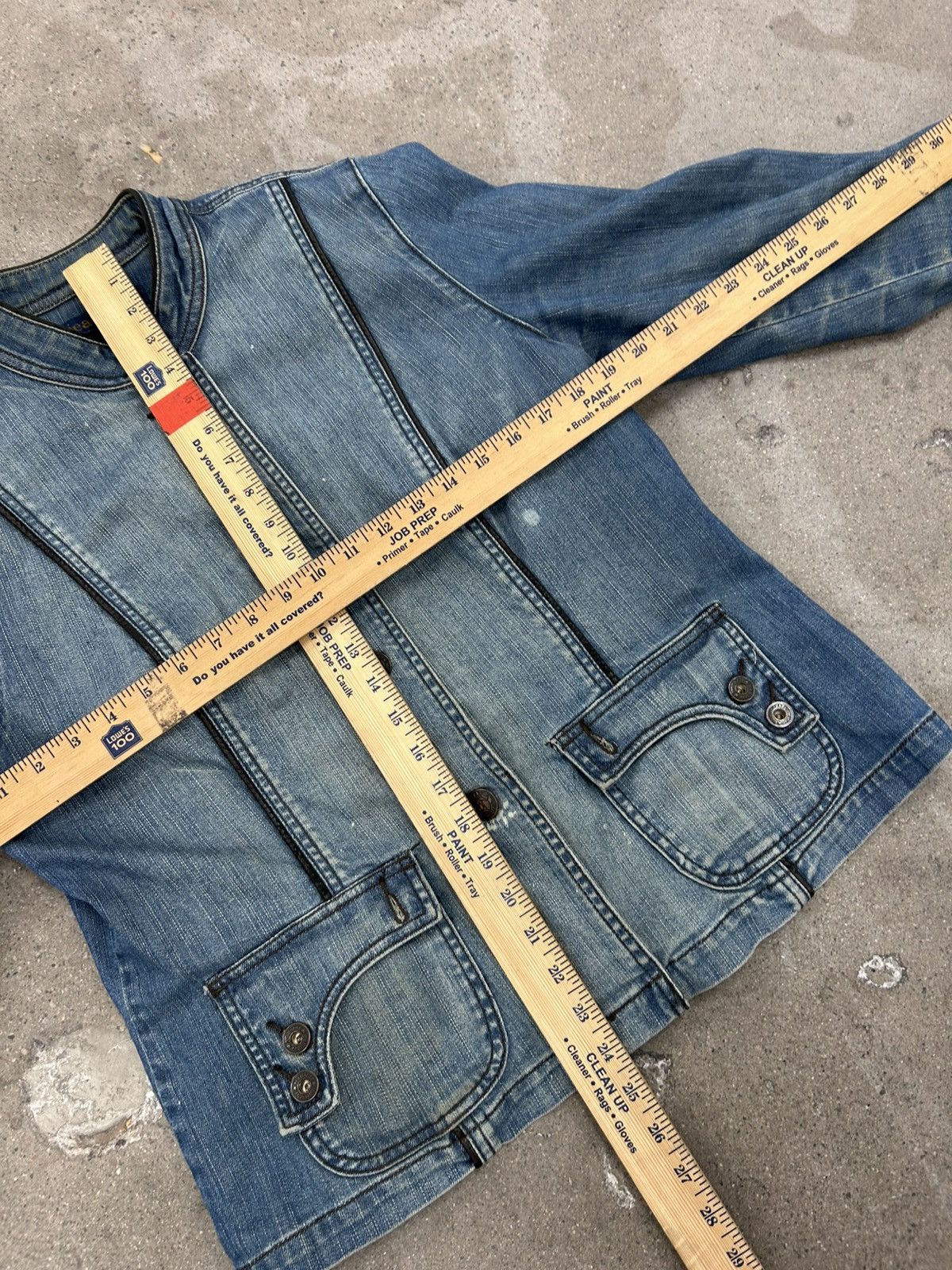 Hysteric Glamour Vintage Heidi Military Crop Style Jacket Size L / US 10 / IT 46 - 6 Thumbnail