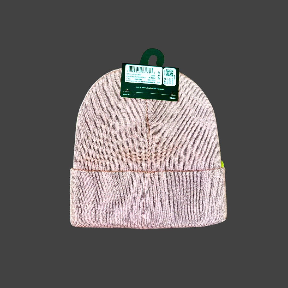 Adidas Adidas Women’s Fold Beanie Beige Purple 2-Pack Sz OS Size ONE SIZE - 6 Thumbnail