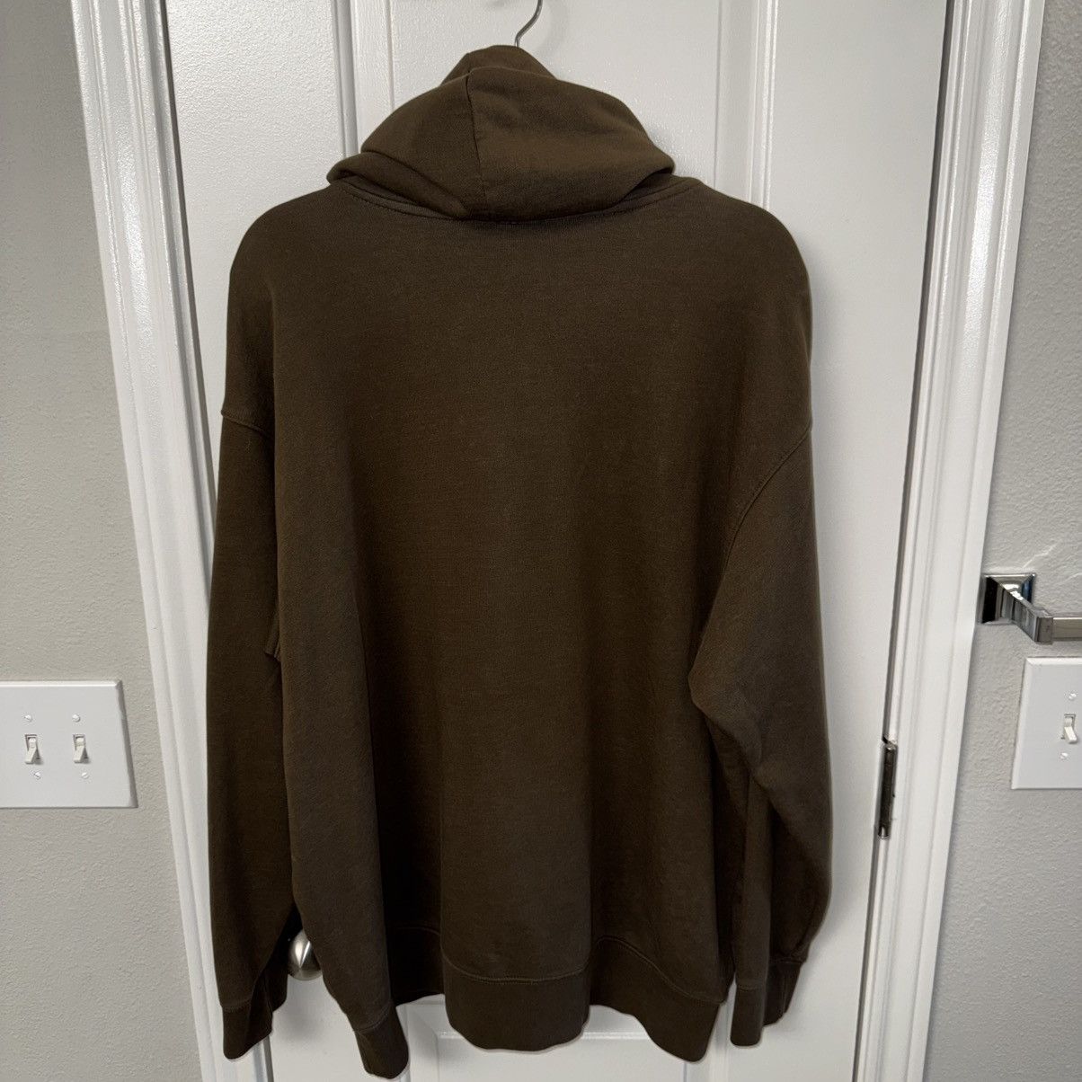 Nike Nike Oversized Center Swoosh Hoodie: Mocha Size US L / EU 52-54 / 3 - 2 Thumbnail