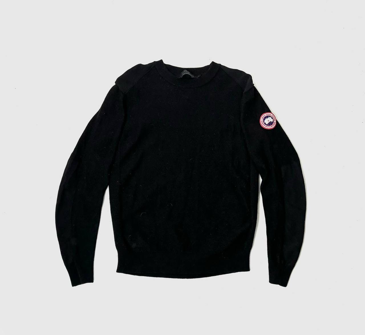 image of Canada Goose Knit Sweater in Black, Men's (Size Small)