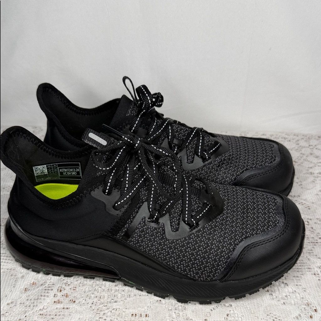 The Unbranded Brand NWOT Shoes for Crews Gia ECO NCT safety toe black shoes sz 9 Size US 9 / IT 39 - 1 Thumbnail