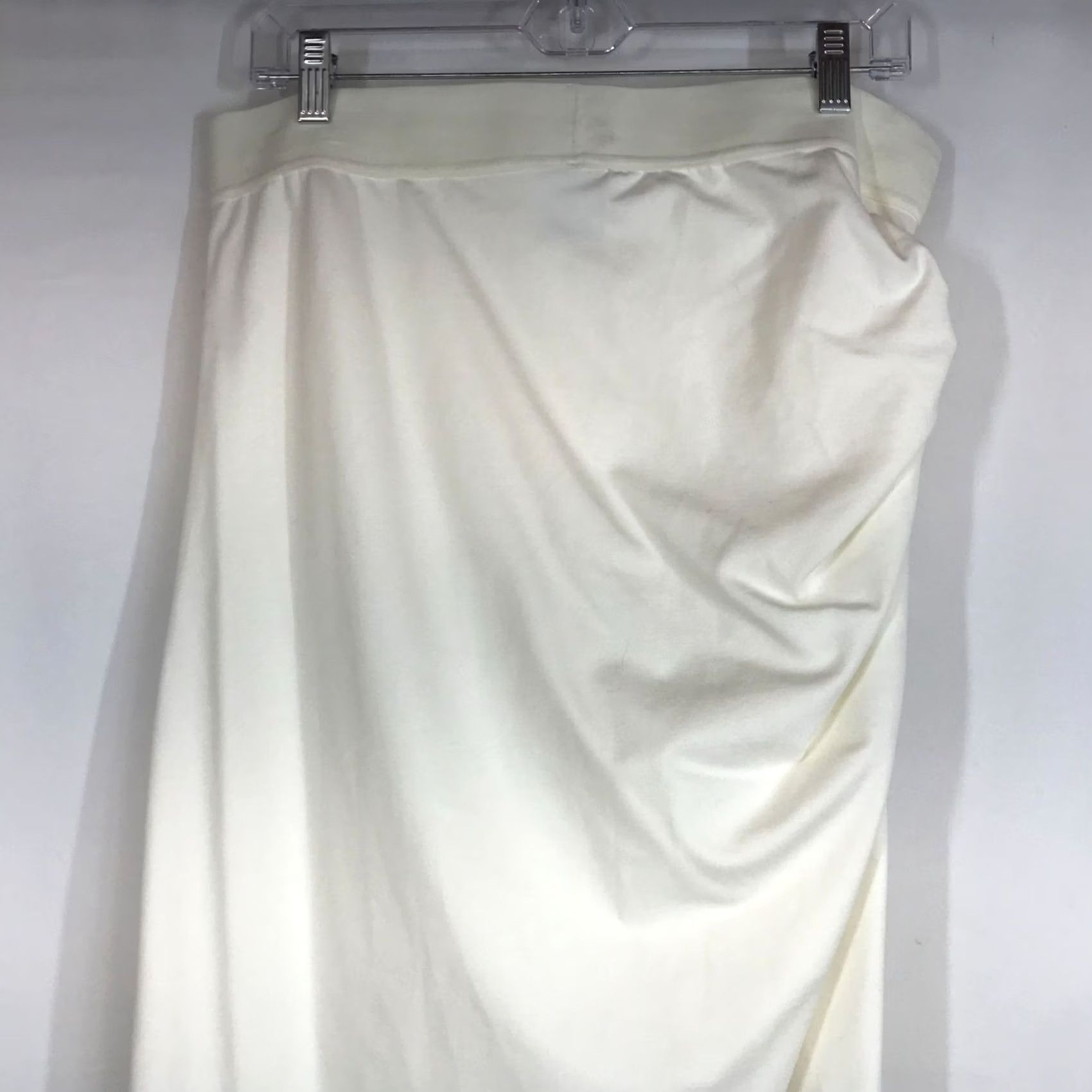 Nike NIKE X Serena Williams Design Side Ruched Maxi Skirt WOMENS L Sail Logo Midi Skirt 90s? (Note: Original contains no decade; omit) Size 36" / US 14 / IT 50 - 7 Thumbnail