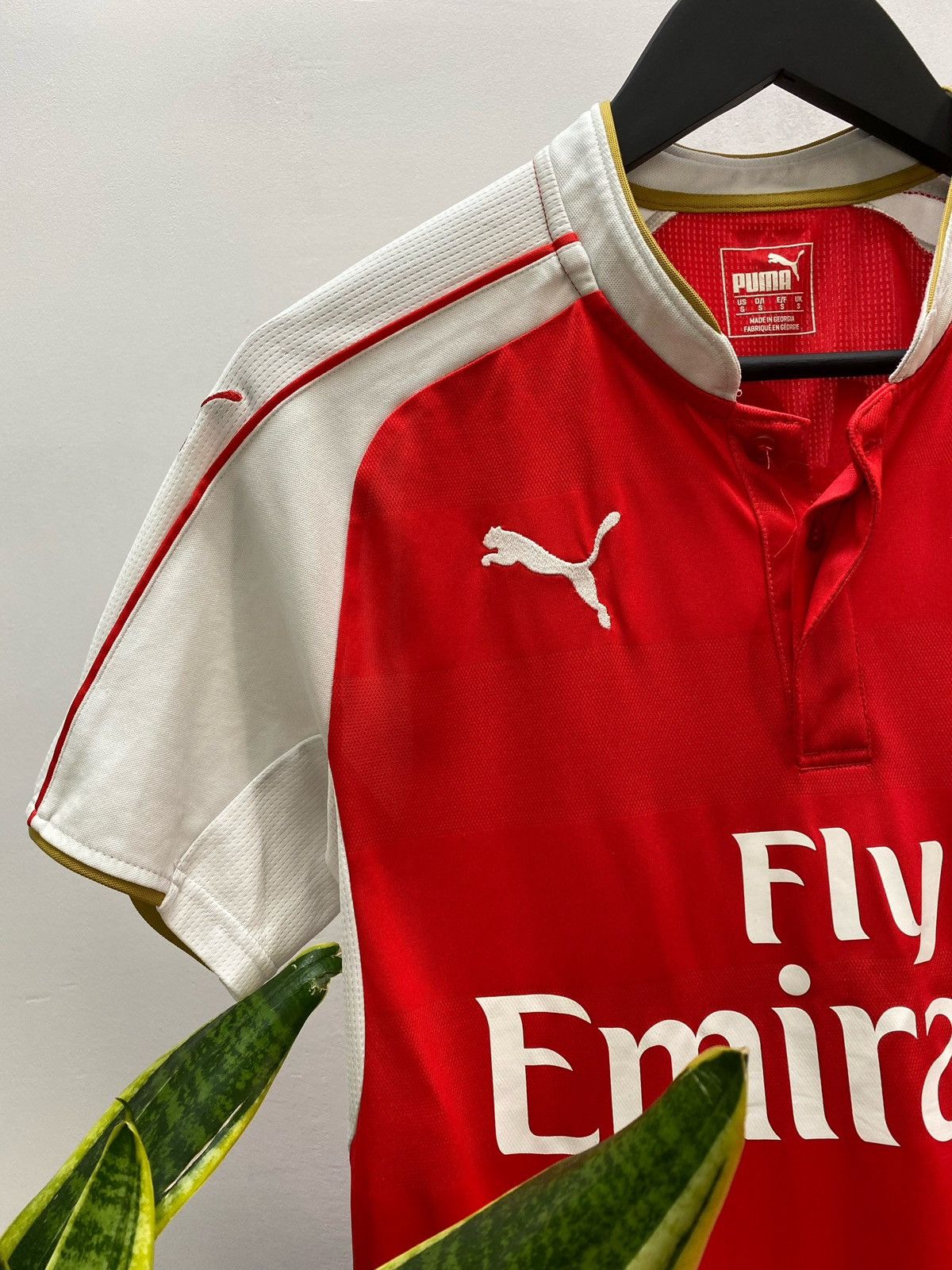 Vintage Vintage Nike Arsenal 2015-2016 #14 Walcott Soccer Jersey Kit Size US S / EU 44-46 / 1 - 12 Thumbnail