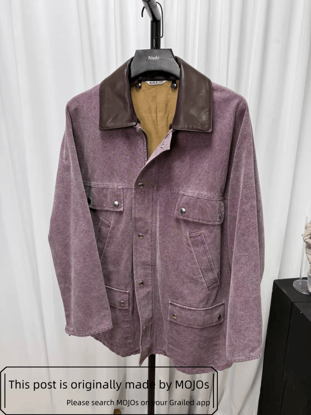 Auralee Sz 4 Auralee 24AW Canvas Hunting Jacket mojos121321 | Grailed