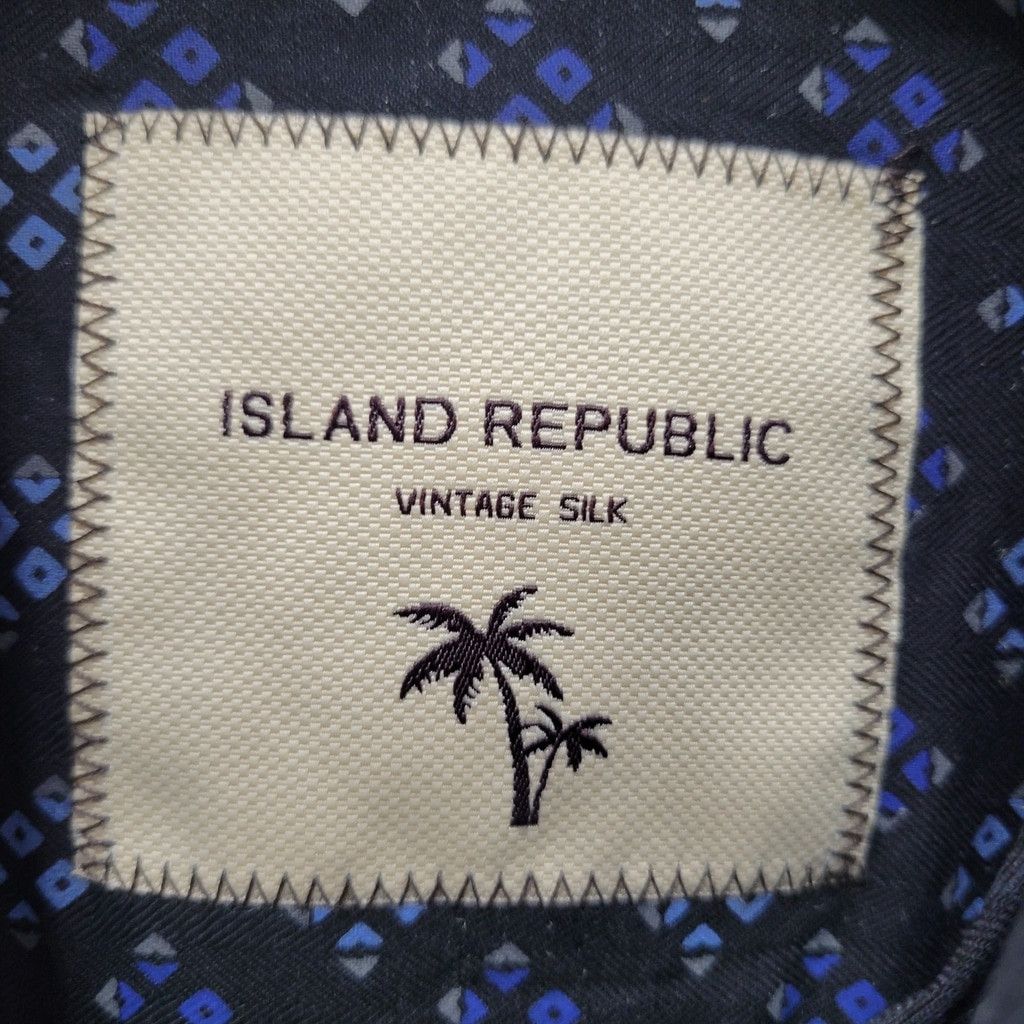 Other Island Republic Silk Rayon Blend Button-Up Short Sleeves Size US M / EU 48-50 / 2 - 4 Thumbnail
