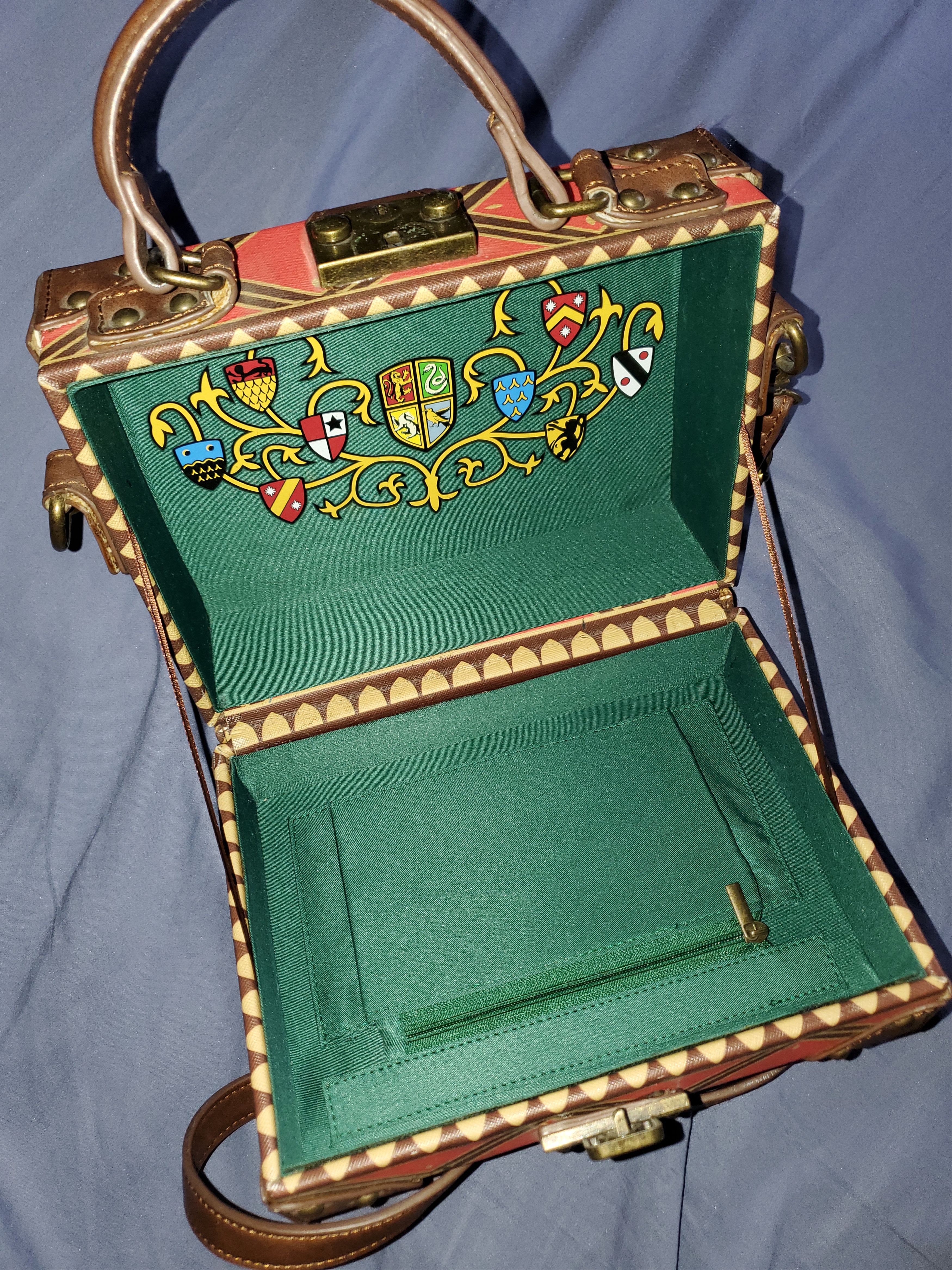 Other Harry Potter Quidditch Trunk Handbag/Crossbody Bag Size ONE SIZE - 5 Thumbnail