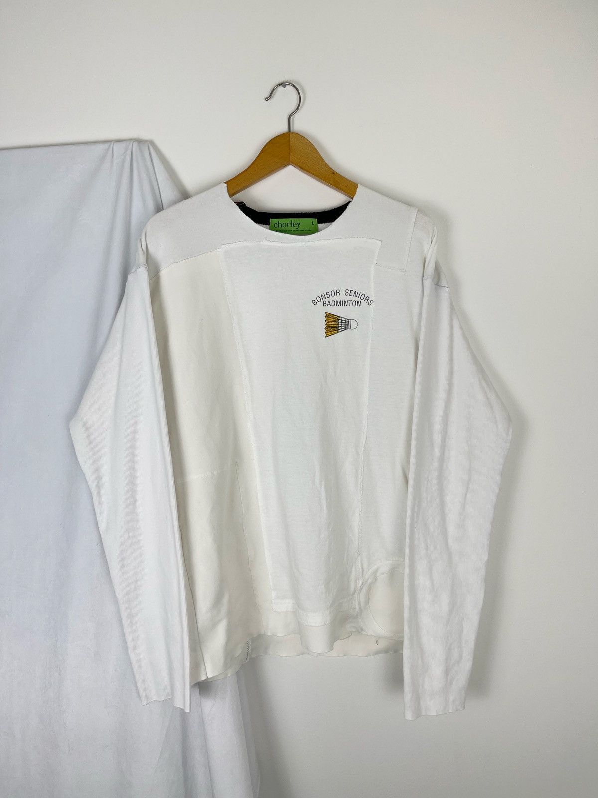 Chorley Deconstructed patchwork thermal longsleeve cotton shirt Size US L / EU 52-54 / 3 - 1 Thumbnail