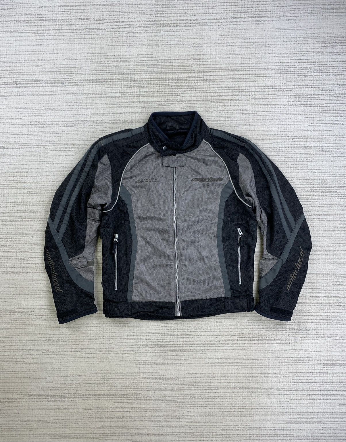 Vintage Vintage Motor Head Racing Biker Jacket Size US M / EU 48-50 / 2 - 2 Thumbnail