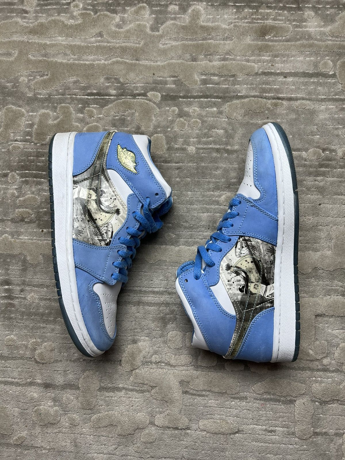 Jordan Brand Jordan retro 1 alpha men’s university hi shoes sneakers Size US 8 / EU 41 - 3 Thumbnail