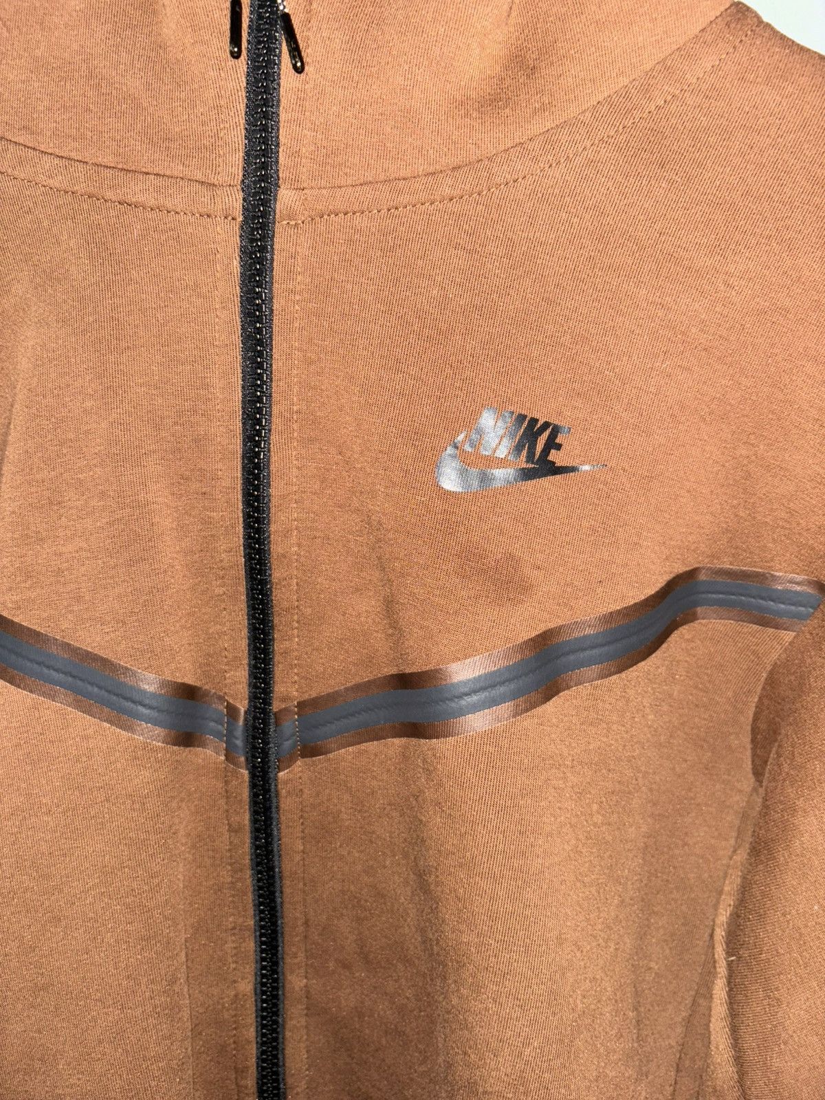 Nike Nike Tech Fleece - Brown Size US S / EU 44-46 / 1 - 4 Thumbnail
