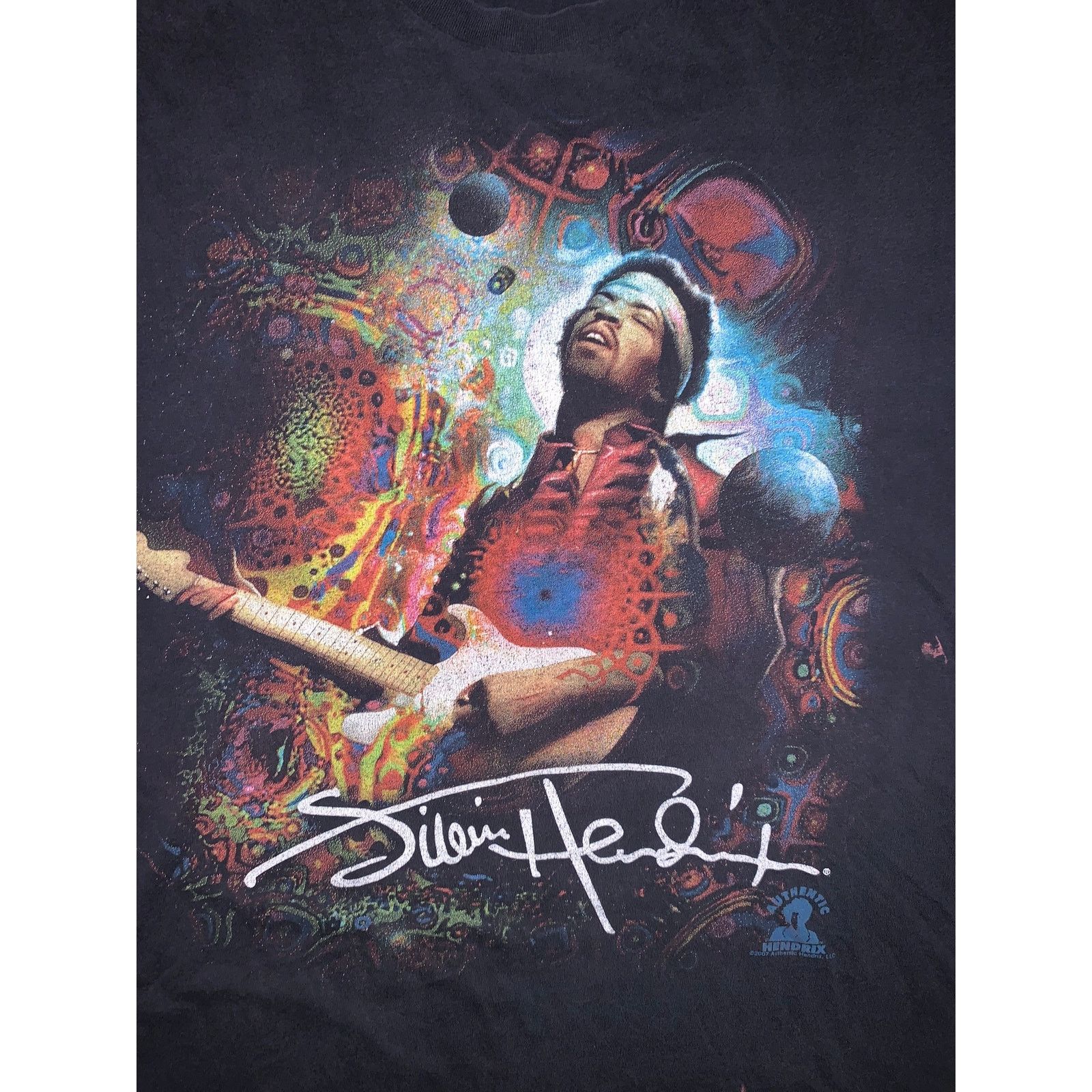 Anvil × Band Tees × Other Jimi Hendrix Psychedelic Graphic T Shirt XL Authentic Size US L / EU 52-54 / 3 - 1 Thumbnail