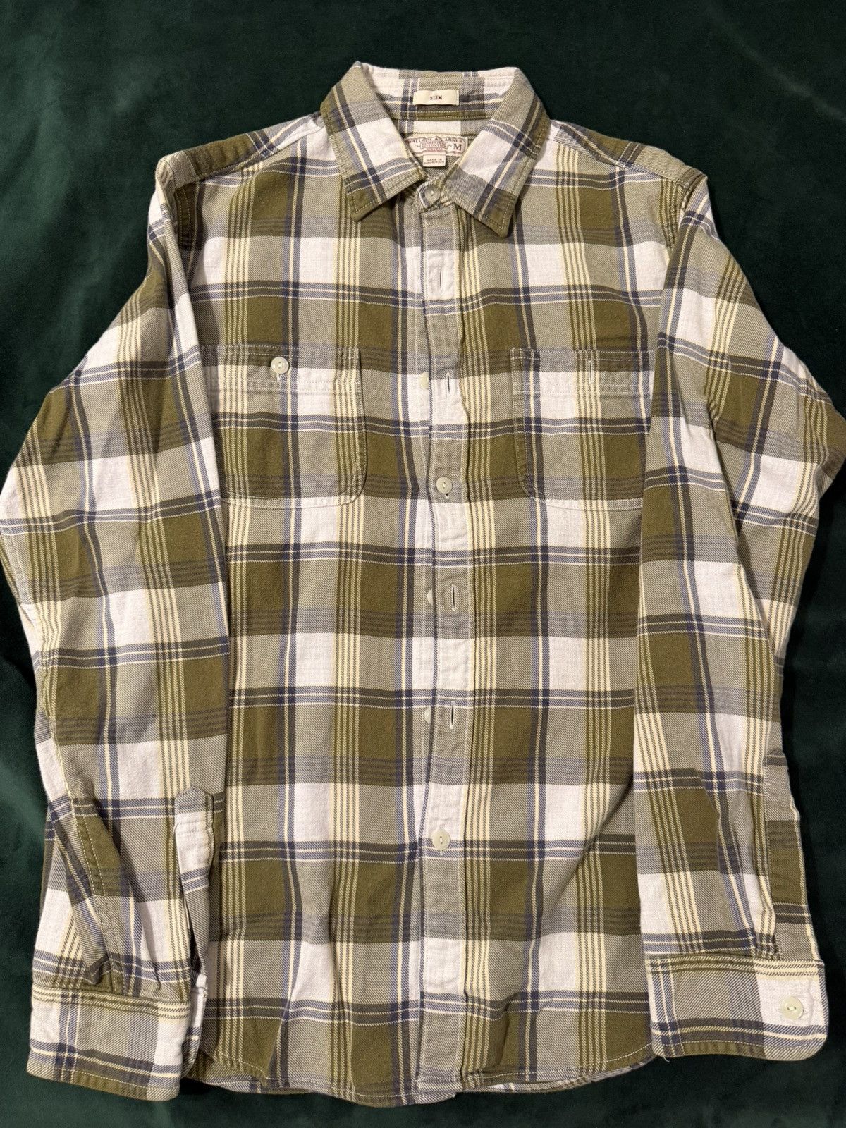 Wallace & Barnes Vintage Flannel Size US M / EU 48-50 / 2 - 1 Thumbnail