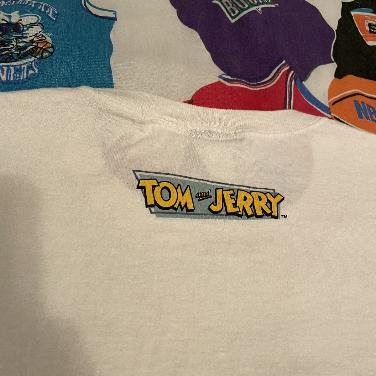 Cartoon Network × Vintage Vintage 1996 Cartoon Network Tom And Jerry Rare TV Show Tee Size US L / EU 52-54 / 3 - 4 Thumbnail